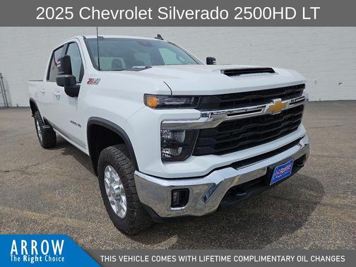 Summit White 2025 Chevrolet Silverado 2500 LT