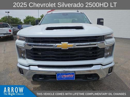 Summit White 2025 Chevrolet Silverado 2500 LT