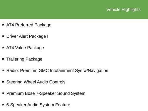 2021 GMC Sierra 1500 AT4