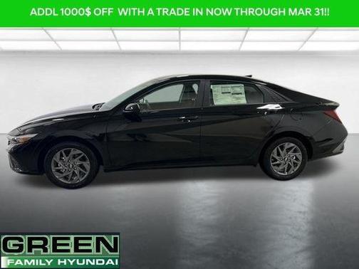 Black 2026 Hyundai ELANTRA HEV Blue