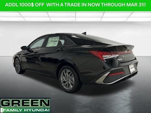 Black 2026 Hyundai ELANTRA HEV Blue