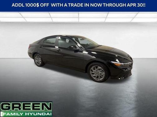 Black 2026 Hyundai ELANTRA HEV Blue