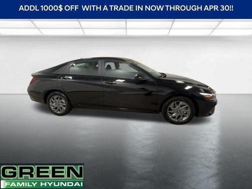 Black 2026 Hyundai ELANTRA HEV Blue