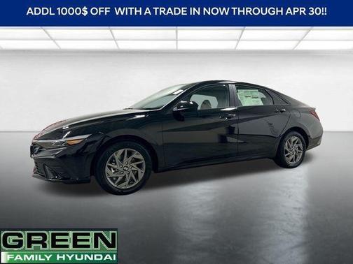 Black 2026 Hyundai ELANTRA HEV Blue