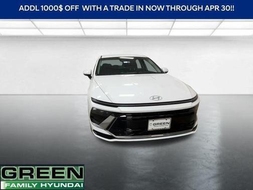 White 2026 Hyundai SONATA SEL Sport
