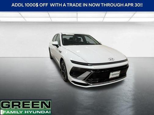 White 2026 Hyundai SONATA SEL Sport