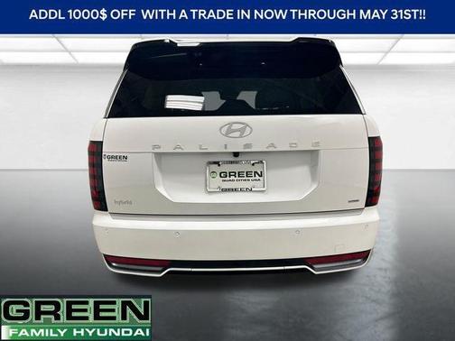White 2026 Hyundai Palisade Hybrid Calligraphy