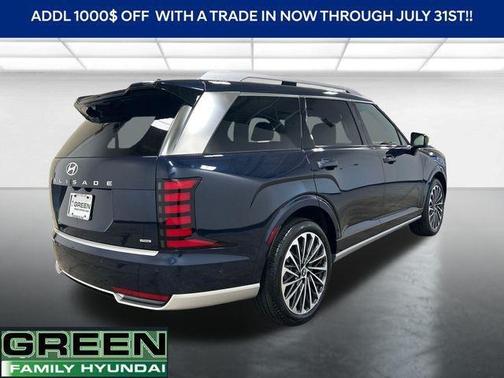 Blue 2026 Hyundai Palisade Hybrid Calligraphy