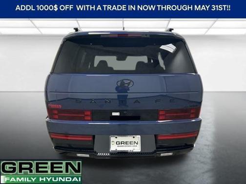 Blue 2026 Hyundai SANTA FE HEV Calligraphy