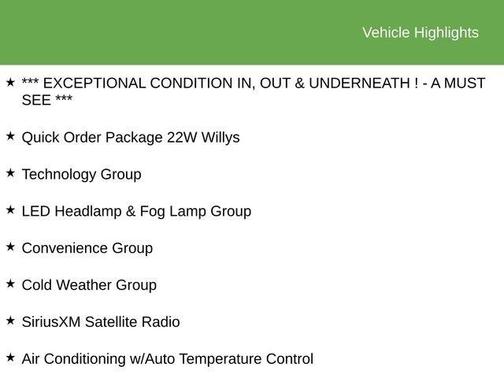 2022 Jeep Wrangler Unlimited Sport
