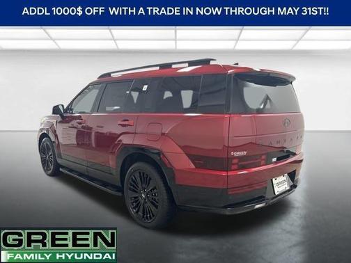 Red 2026 Hyundai SANTA FE HEV Calligraphy
