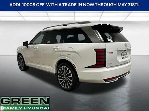 White 2026 Hyundai Palisade Hybrid Calligraphy