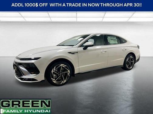 White 2026 Hyundai SONATA SEL Sport
