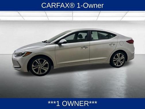 Molten Silver 2017 Hyundai ELANTRA Limited