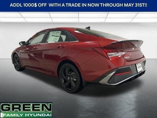 Red 2026 Hyundai ELANTRA SEL SPORT PREMIUM