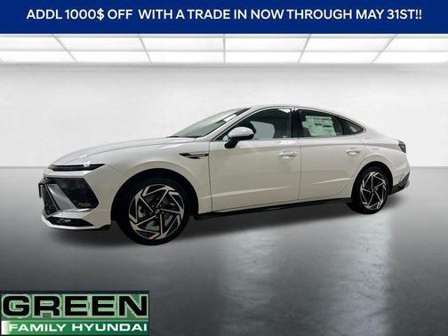 White 2026 Hyundai SONATA SEL Sport