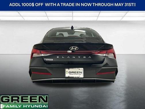 Black 2026 Hyundai ELANTRA SEL Sport