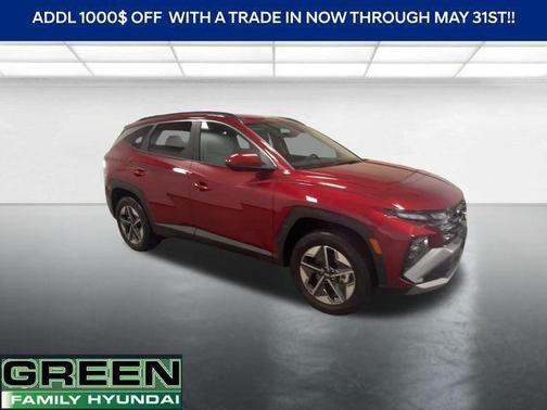 Red 2026 Hyundai TUCSON SEL