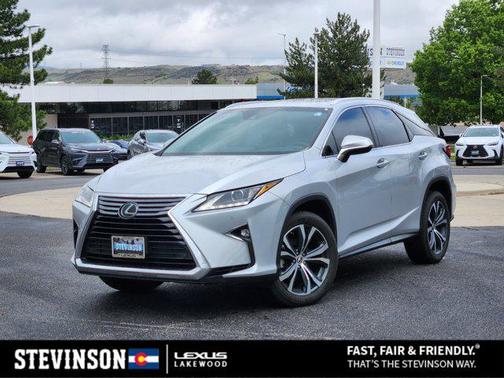 Silver Lining Metallic 2018 Lexus RX 350 Base