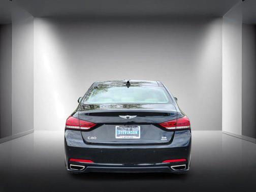 Caspian Black 2017 Genesis G80 3.8