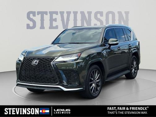 Green Pearl 2024 Lexus LX 600 F SPORT