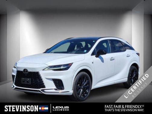Ultra White 2024 Lexus RX 500h F SPORT Performance