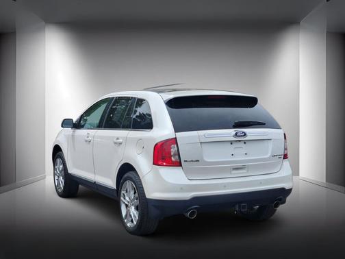 White Platinum Metallic Tri-Coat 2012 Ford Edge Limited