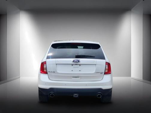 White Platinum Metallic Tri-Coat 2012 Ford Edge Limited
