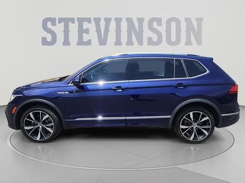 Atlantic Blue Metallic 2022 Volkswagen Tiguan 2.0T SEL R-Line 4MOTION