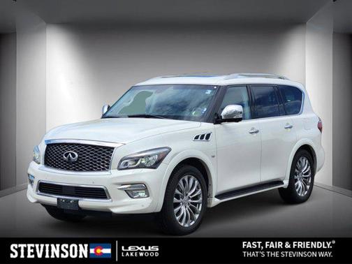 Majestic White 2016 INFINITI QX80 Base