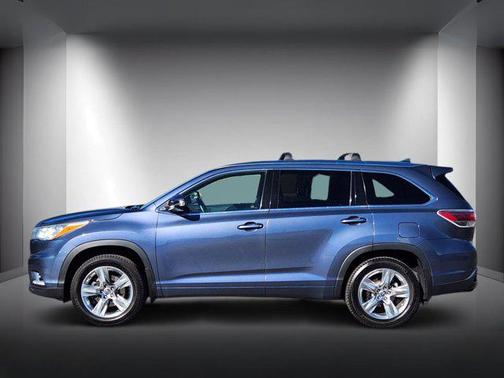 Shoreline Blue Pearl 2016 Toyota Highlander Limited