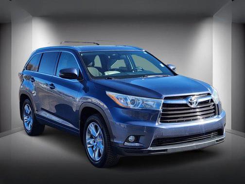 Shoreline Blue Pearl 2016 Toyota Highlander Limited