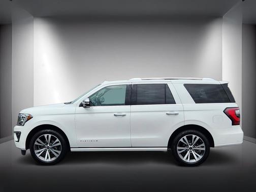 Star White Metallic Tri-Coat 2021 Ford Expedition Platinum