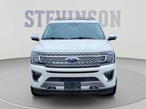 Star White Metallic Tri-Coat 2021 Ford Expedition Platinum