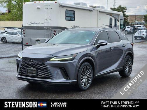 Gray Pearl 2023 Lexus RX 350h Luxury