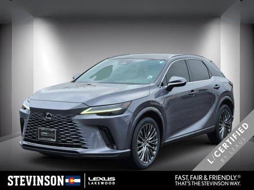 Gray Pearl 2023 Lexus RX 350h Luxury