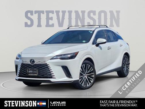 White Pearl 2025 Lexus RX 350h Premium Plus