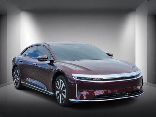 Zenith Red Metallic 2023 Lucid Air Pure