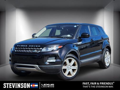 Santorini Black Metallic 2015 Land Rover Range Rover Evoque Pure