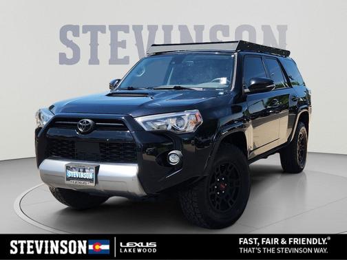 Midnight Black Metallic 2022 Toyota 4Runner TRD Off Road Premium