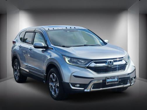 Lunar Silver Metallic 2018 Honda CR-V EX