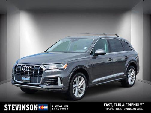 Samurai Gray Metallic 2023 Audi Q7 55 Premium Plus