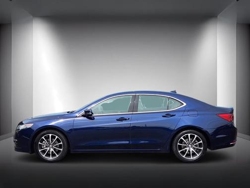 Fathom Blue Pearl 2015 Acura TLX V6 Tech