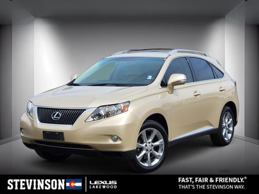 Golden Almond Metallic 2010 Lexus RX 350 Base