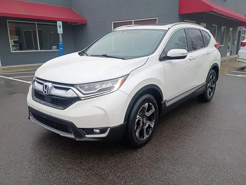 WHITE 2017 Honda CR-V Touring
