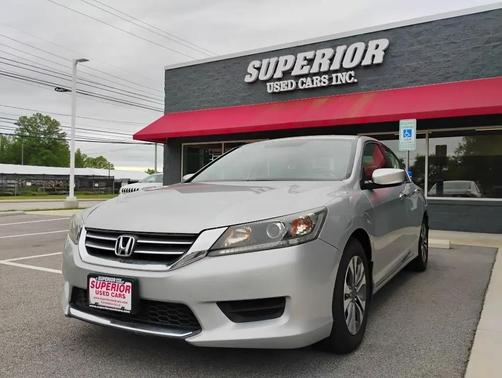 SILVER 2013 Honda Accord LX