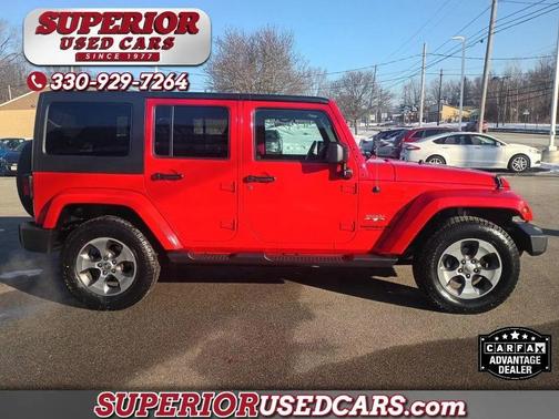 2016 Jeep Wrangler Unlimited Sahara