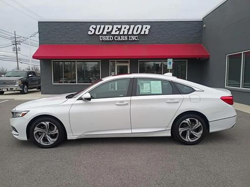 WHITE 2020 Honda Accord EX-L 1.5T