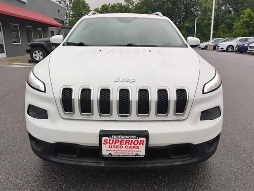 Bright White Clearcoat 2015 Jeep Cherokee Latitude
