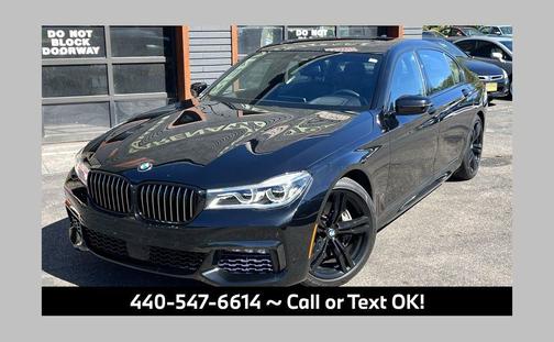 Black Sapphire Metallic 2018 BMW 750 i xDrive